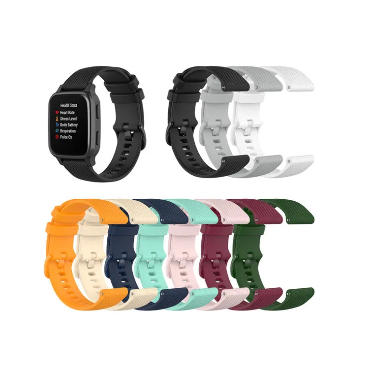 18mm Silicone Classic Quick Release Watch Bands for Withings Steel HR (36mm) & Scanwatch (38mm)