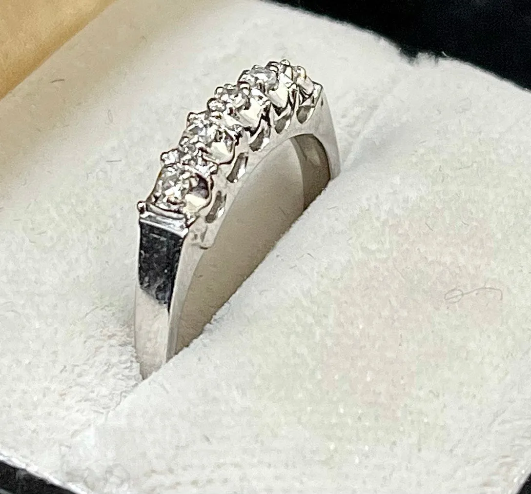 1920s Designer's Intricate SWG Diamond Ring - $5K Appraisal Value w/CoA!
