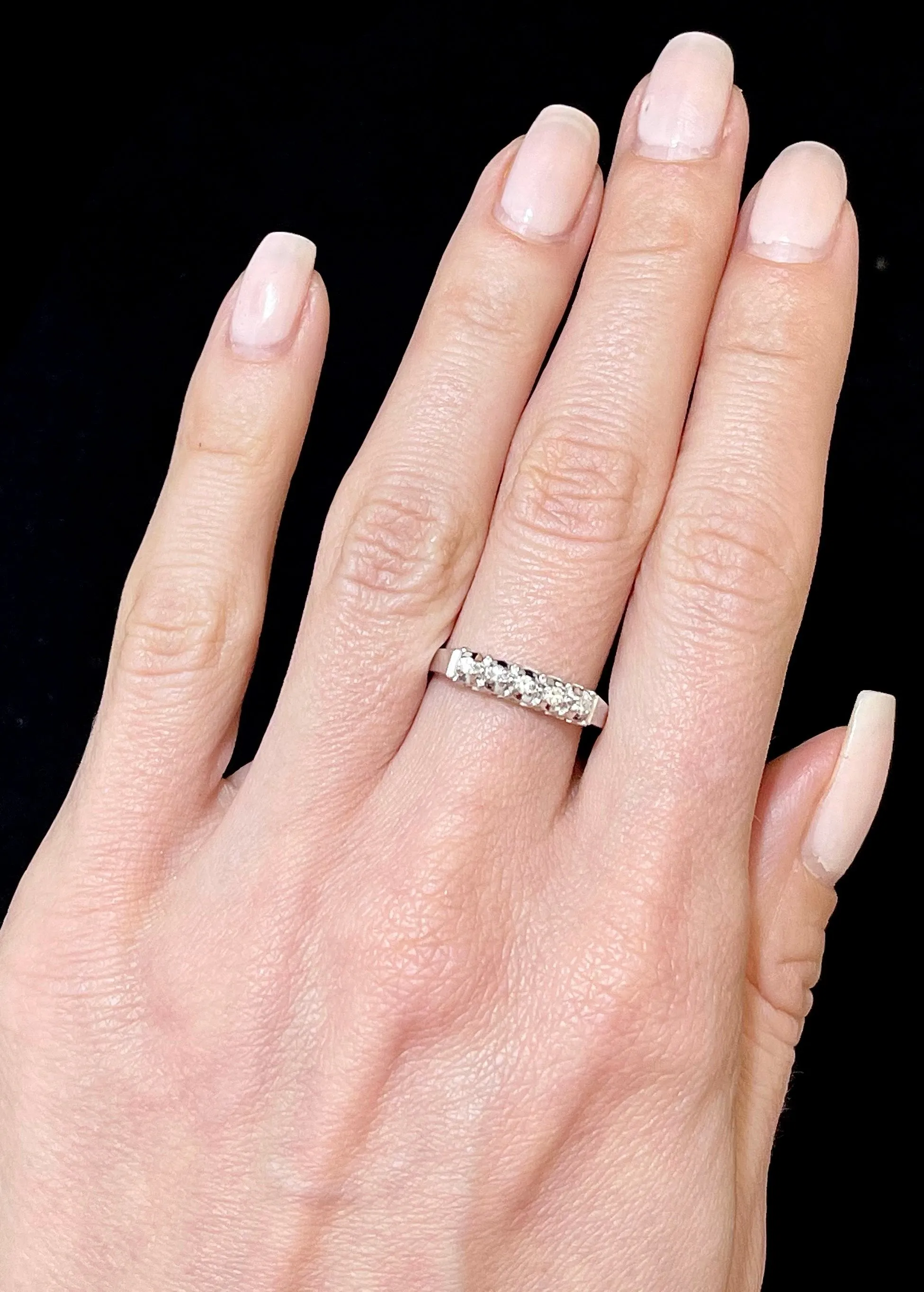 1920s Designer's Intricate SWG Diamond Ring - $5K Appraisal Value w/CoA!