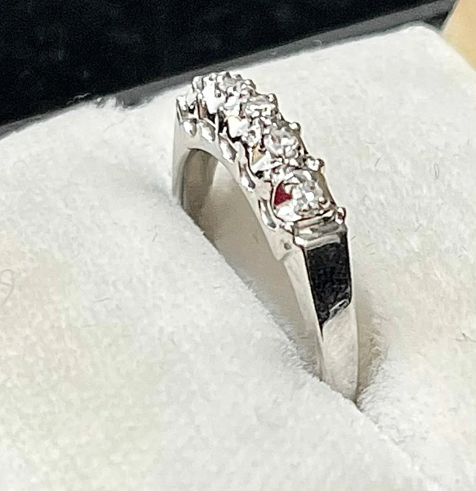 1920s Designer's Intricate SWG Diamond Ring - $5K Appraisal Value w/CoA!