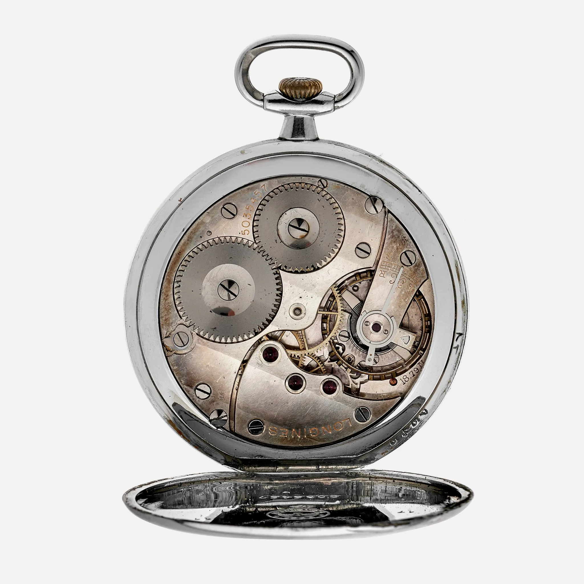 1930 Longines Pocket Watch Ref. 1338