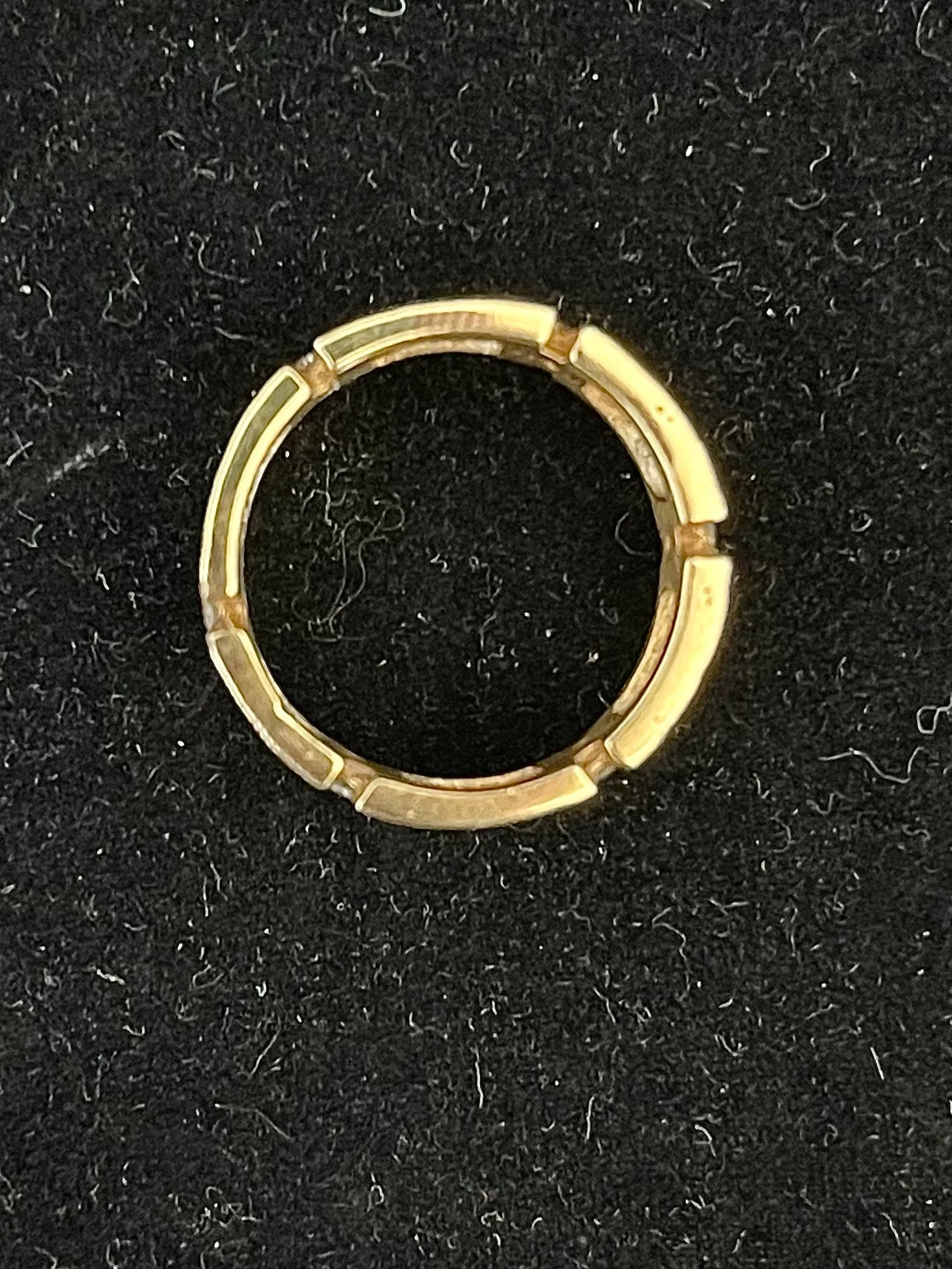 1940s Intricate Hand Engraved SRG Diamond Band Ring - $5K Appraisal Value w/CoA!
