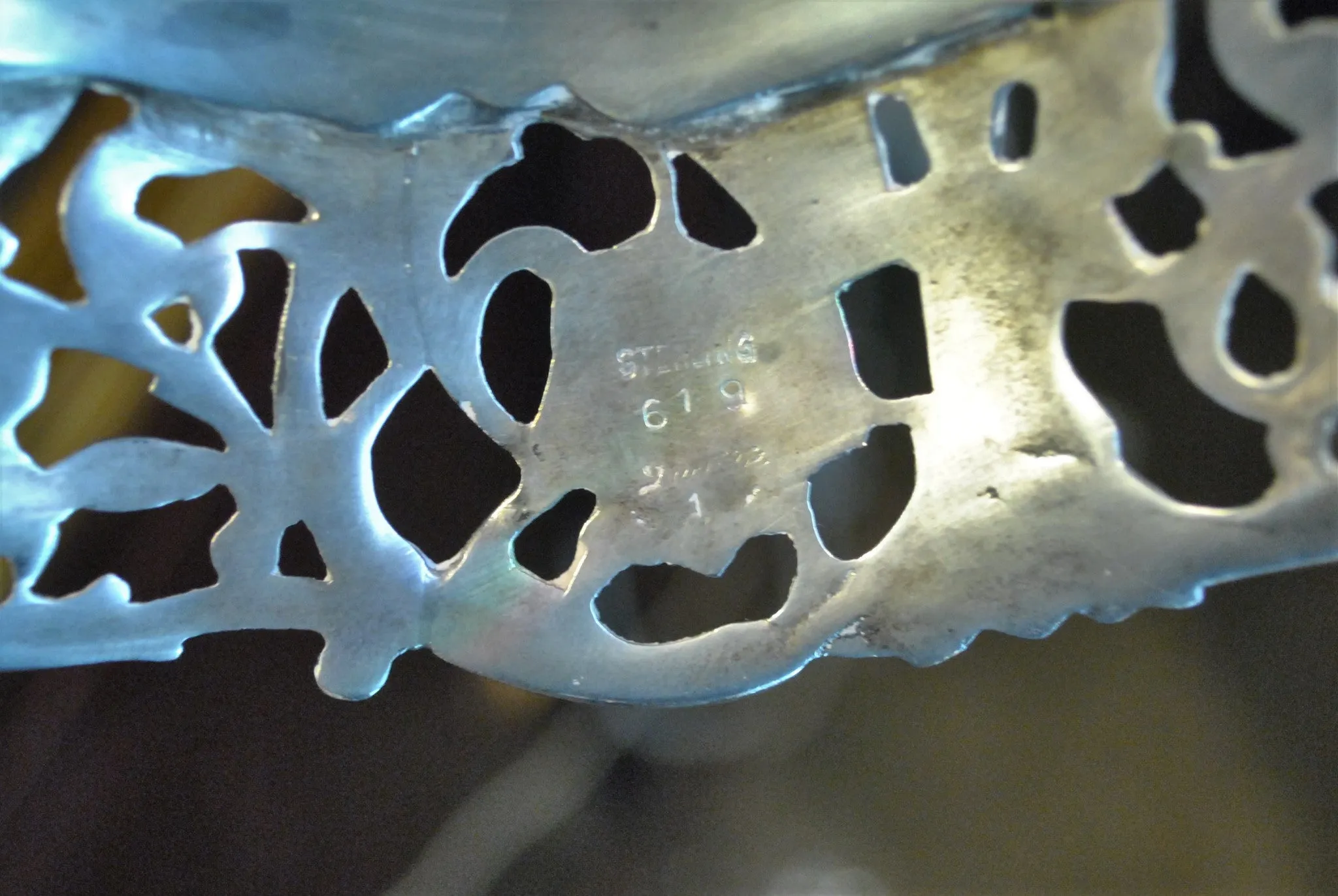 1950's Durham Candlestick Sterling Silver Intricate Design High Quality - $10K VALUE*