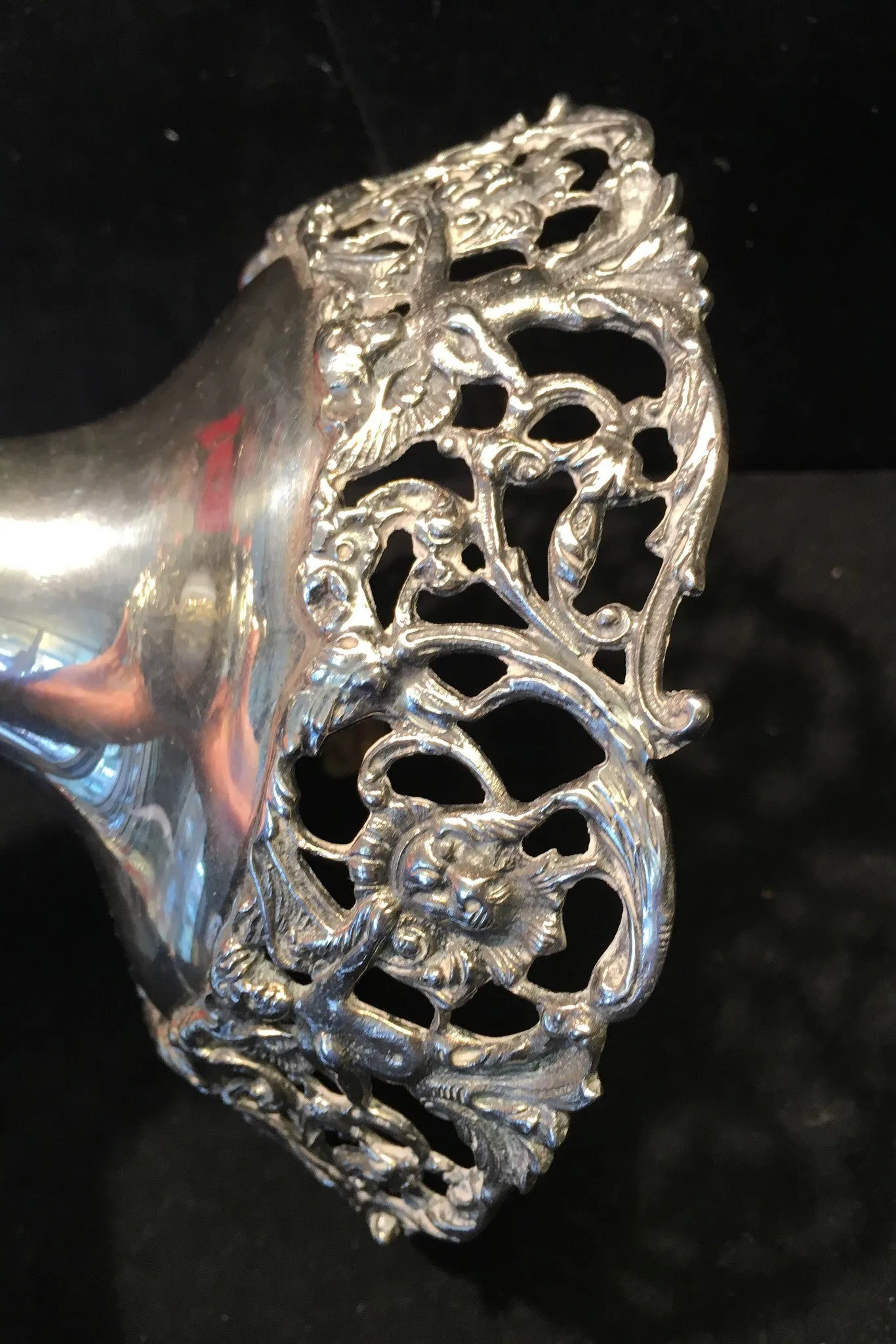 1950's Durham Candlestick Sterling Silver Intricate Design High Quality - $10K VALUE*