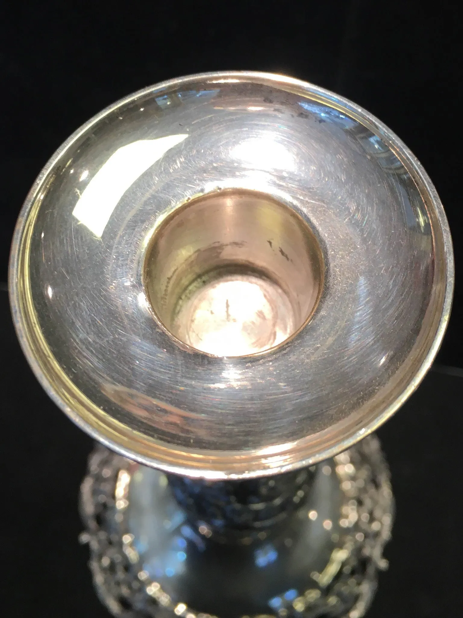 1950's Durham Candlestick Sterling Silver Intricate Design High Quality - $10K VALUE*