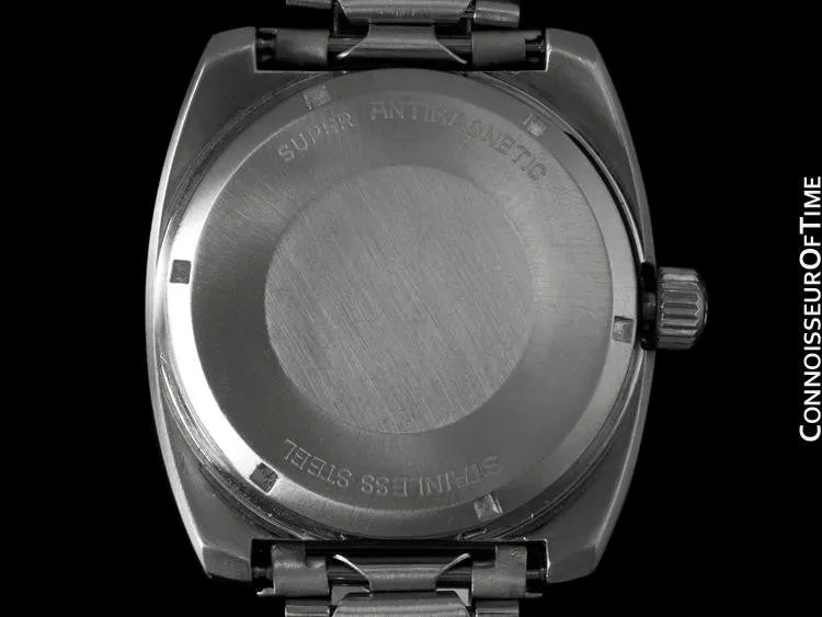 1971 Girard Perregaux Vintage HF High Frequency Chronometer, Day Date - Stainless Steel