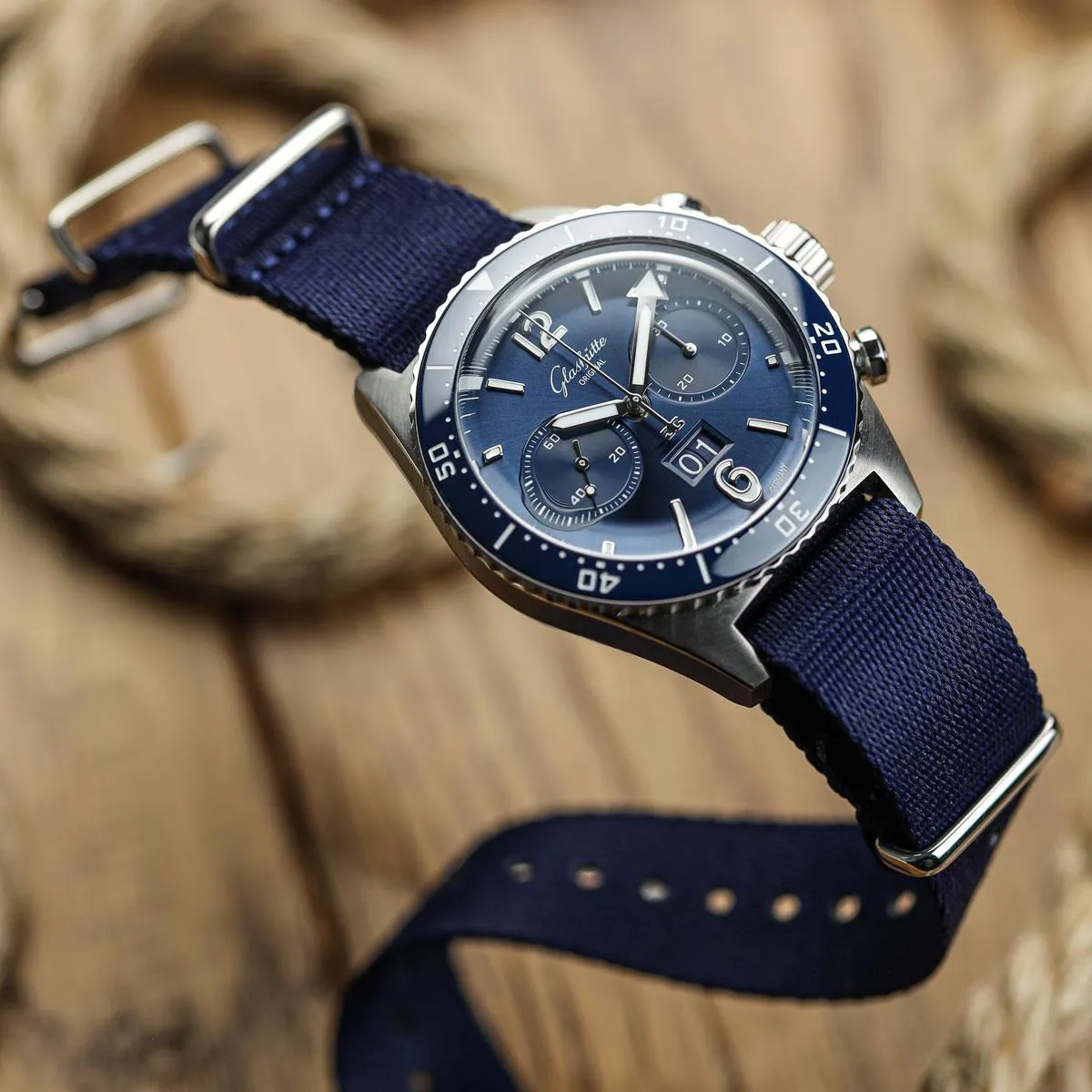 1973 British Military Watch Strap: APEX - Cherry Smoke