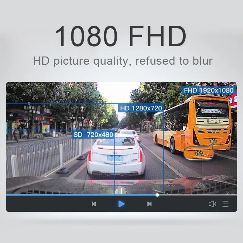 2.2 Car Dvr with Parking Monitoring & Loop Recording