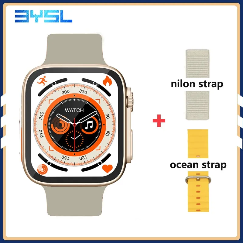 49mm Smart Watch 8 Ultra Smartwatch 1.99&quot; Men Women Heart Rate Bluetooth Call Waterproof Wireless Charging PK DT8 Ultra W68 HW8