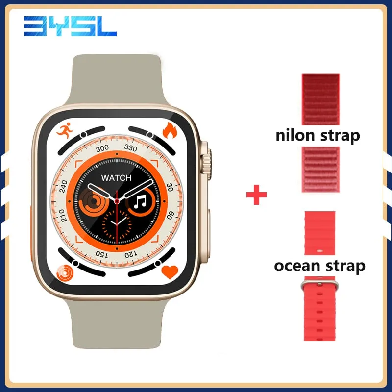 49mm Smart Watch 8 Ultra Smartwatch 1.99&quot; Men Women Heart Rate Bluetooth Call Waterproof Wireless Charging PK DT8 Ultra W68 HW8