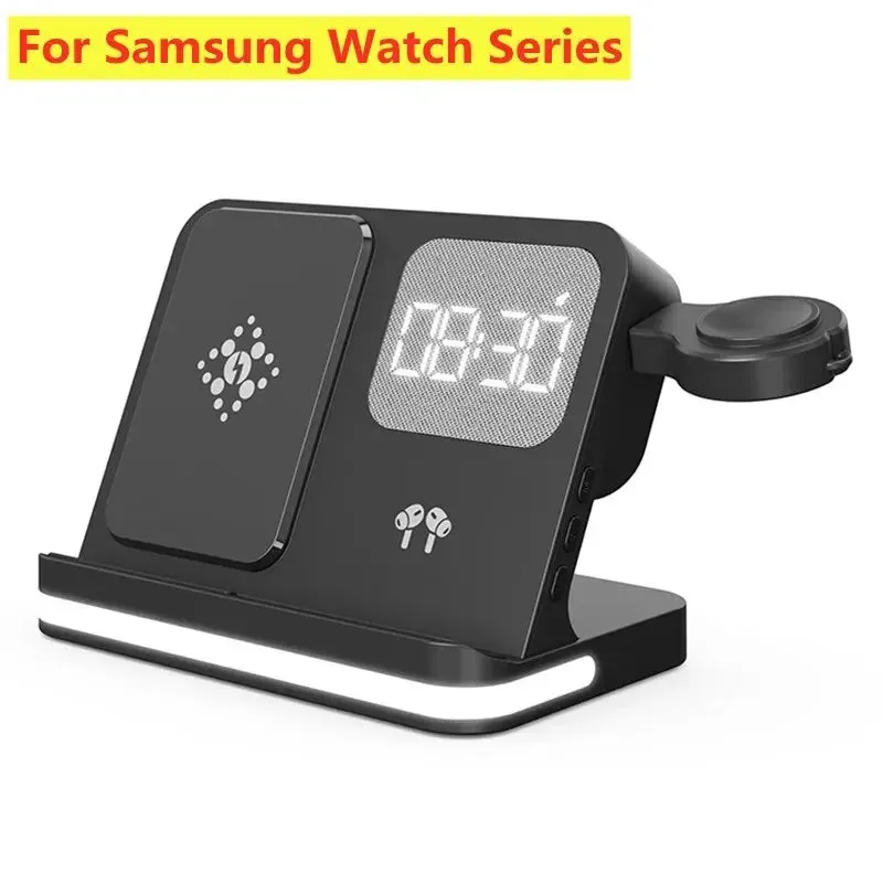 6 in 1 Fast Wireless Charger for Iphone Samsung S23 S22 Ultra Note Fold