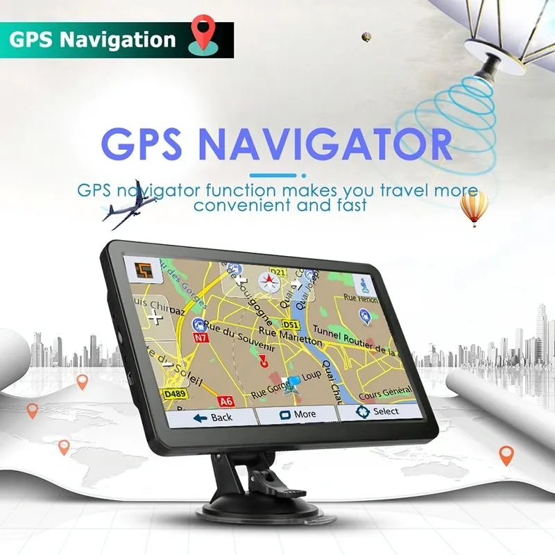 7 Inch Car Gps Navigator - 8G   256M Capacitive Screen - High Configuration - Europe Map