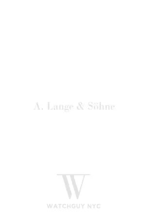 A. Lange & Sohne Saxonia Thin Manual Wind 201.027 Watch