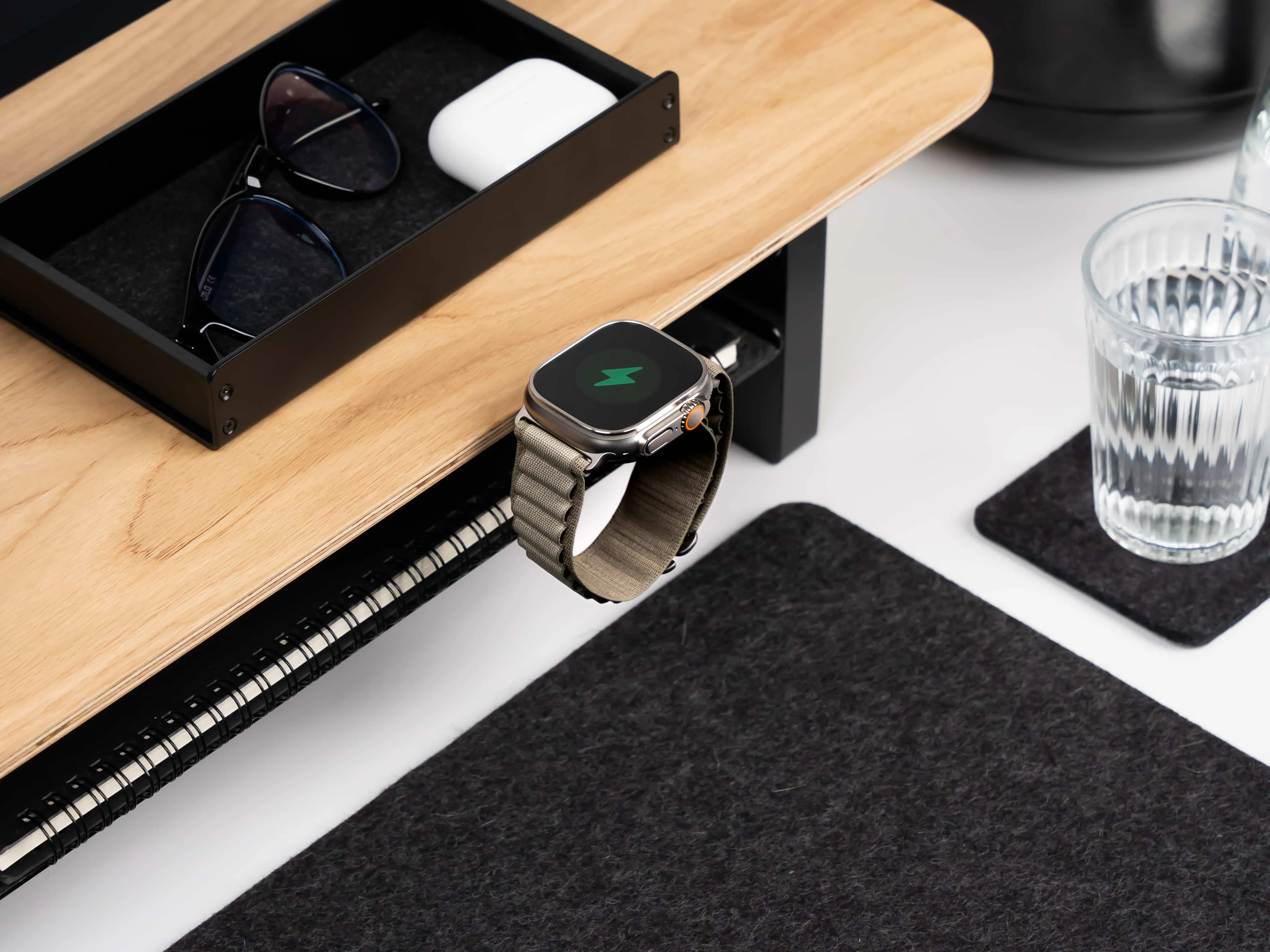 Apple Watch Halter für Setup Cockpit