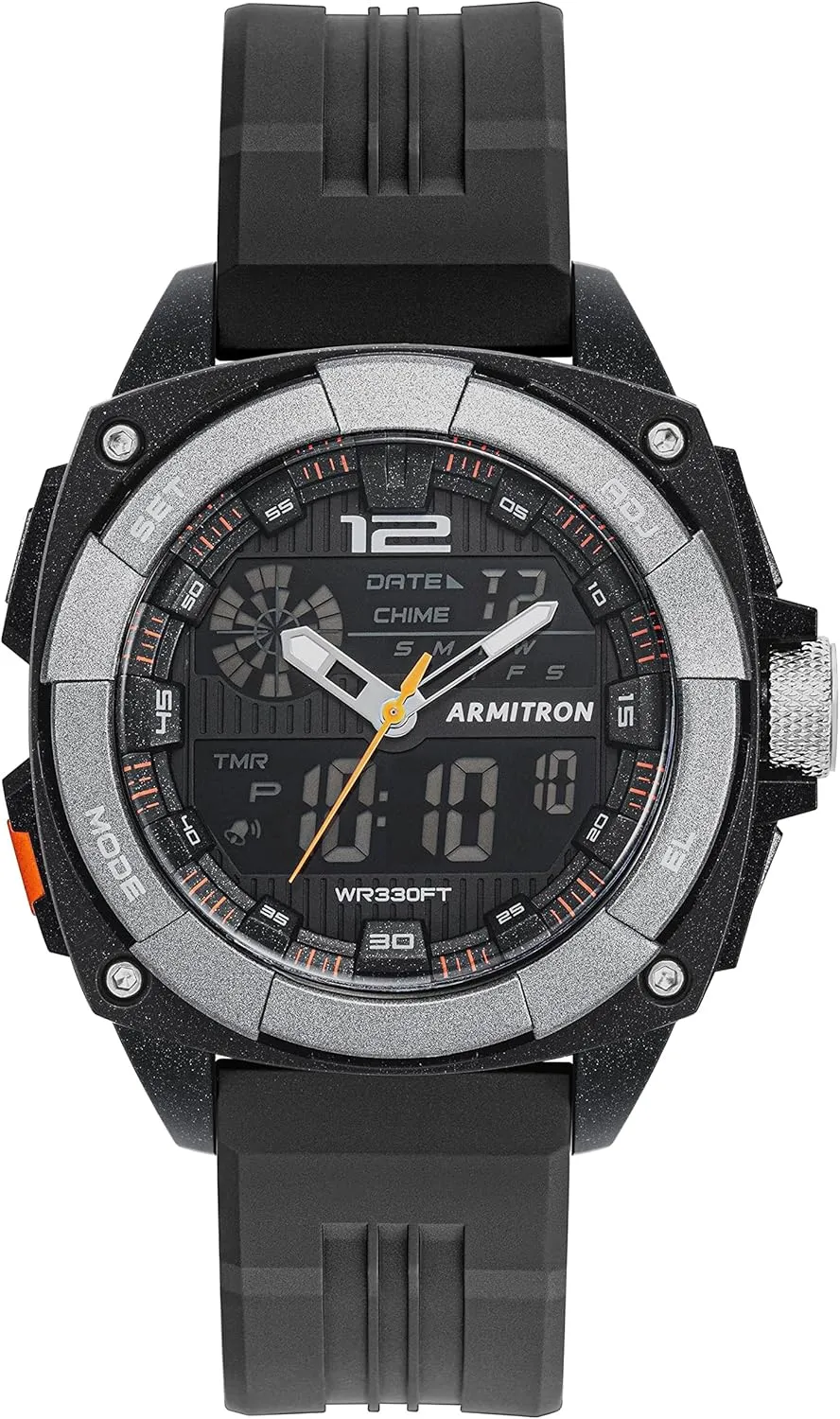 Armitron Sport Men's Analog-Digital Chronograph Resin Strap Watch, 20/5372