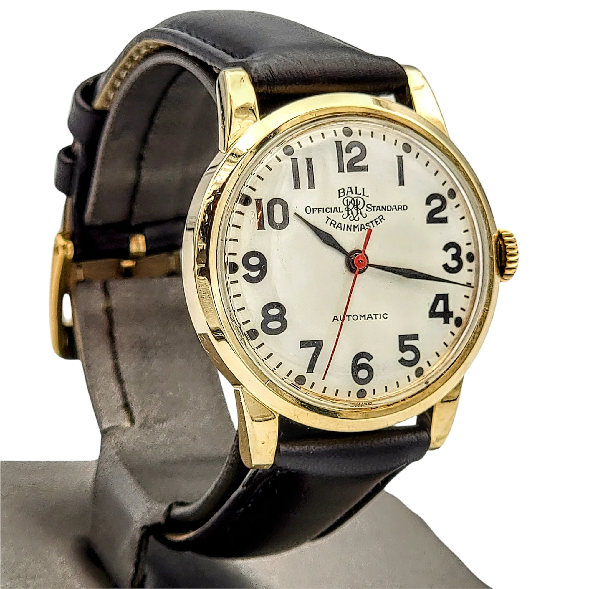 BALL Official RR Standard Trainmaster Watch Auto-Wind 25 Jewels