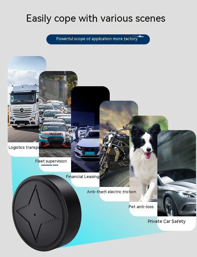 Beidou GPS Car Locator Anti-lost For The Elderly And Children Magnetic Adsorption Installation-free