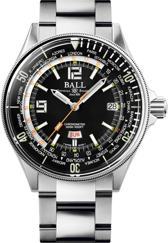 BL Watch Company Engineer Master II Diver WORSldtime Limited Edition