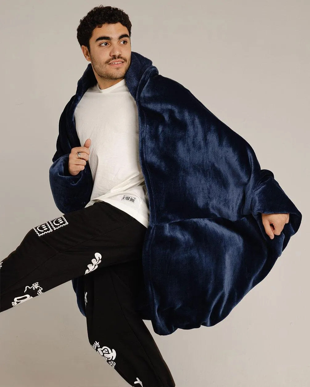 Blue Wearable Blanket