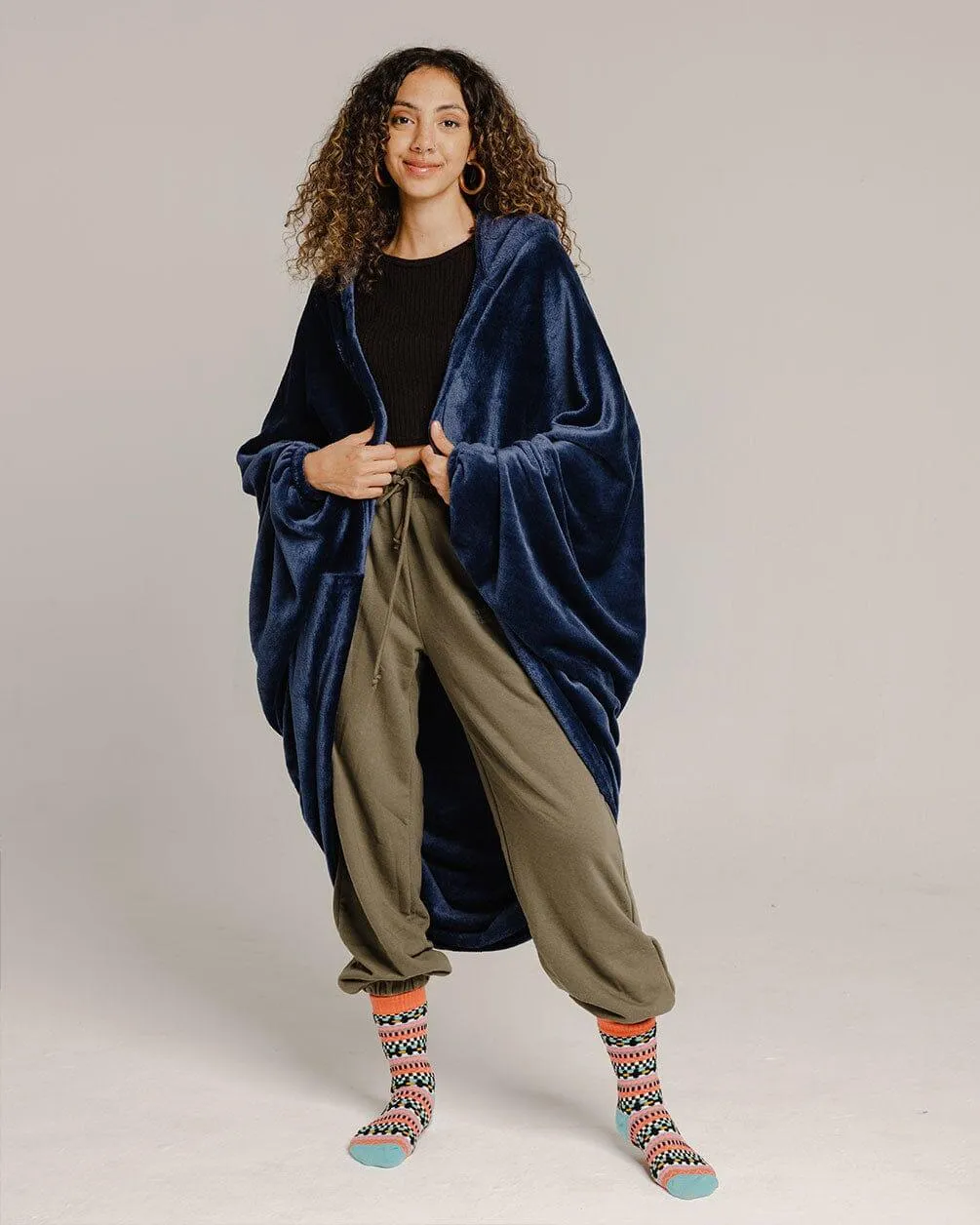 Blue Wearable Blanket