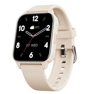 boAt Newly Launched Wave Call 2 Plus Smart Watch w/Bilingual Support (Hindi/English), 1.96”(4.97 cm) HD Display, BT Calling, 100 Sports Modes, Animated Watch Faces, Voice Assistant(Cherry Blossom)
