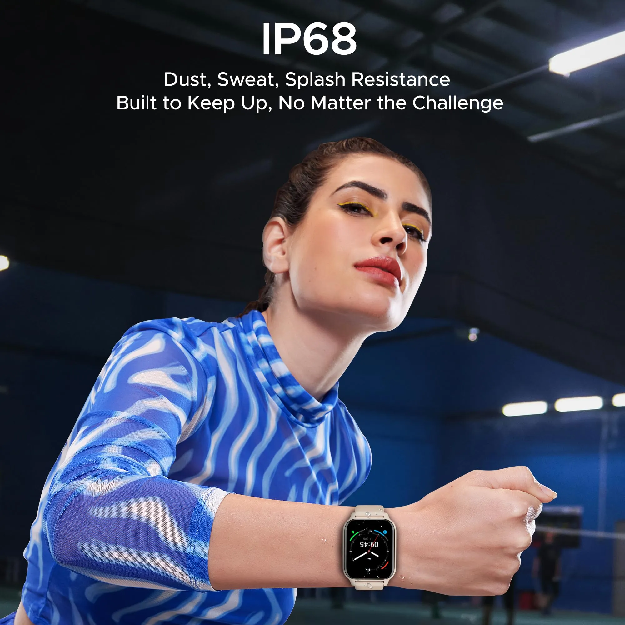boAt Newly Launched Wave Call 2 Plus Smart Watch w/Bilingual Support (Hindi/English), 1.96”(4.97 cm) HD Display, BT Calling, 100 Sports Modes, Animated Watch Faces, Voice Assistant(Cherry Blossom)