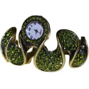 Bracelet Watch Art Deco Swirls
