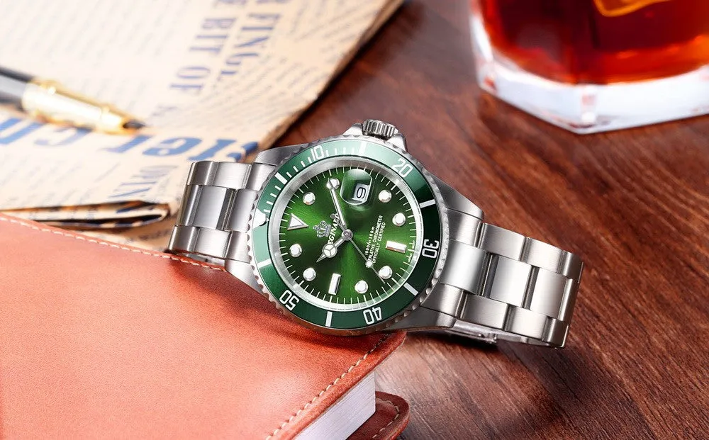 Brand New REGINALD Fashion Watch Men Stainless Steel Man Wrist Watch Waterproof