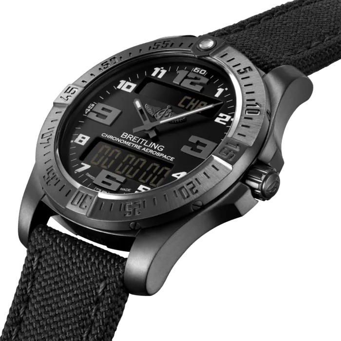 BRT Watch Aerospace Evo DLC-Coated Titanium Black