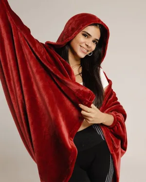Burgundy Wearable Blanket