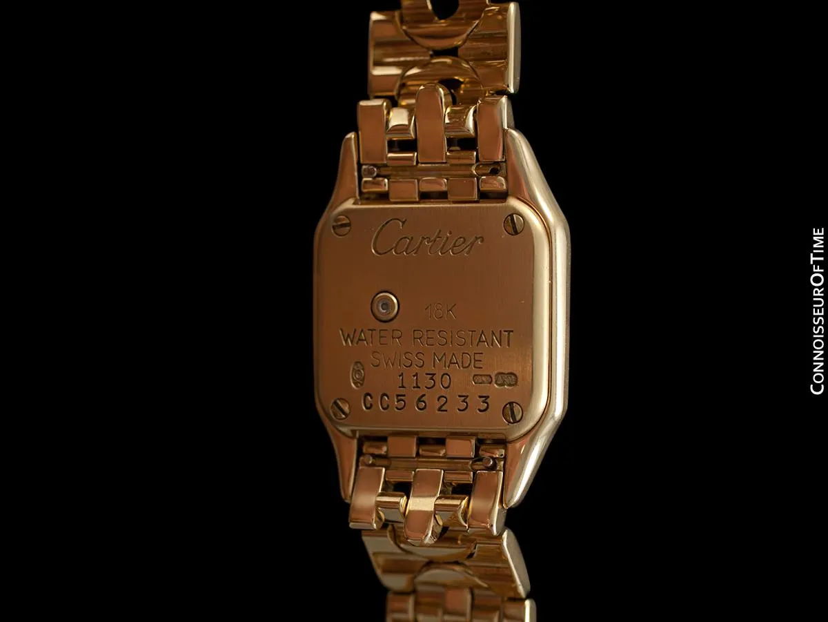 Cartier Panthere Mini (Panther) Special Edition Ladies Watch - 18K Gold