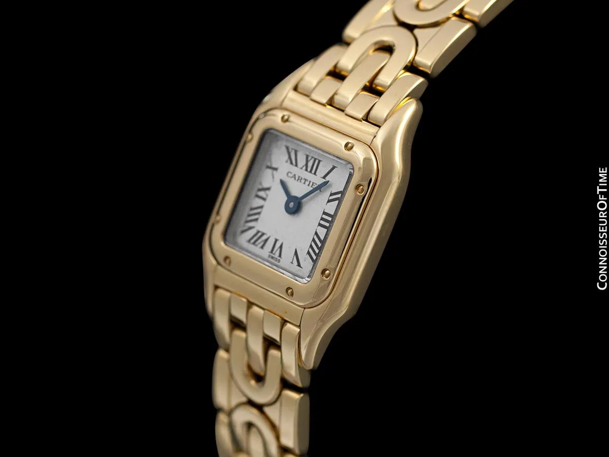 Cartier Panthere Mini (Panther) Special Edition Ladies Watch - 18K Gold