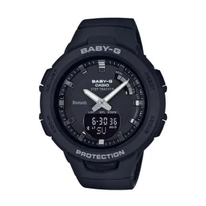 Casio BABY-G Bluetooth Black Digital Sports Ladies Watch - BSAB100-1A
