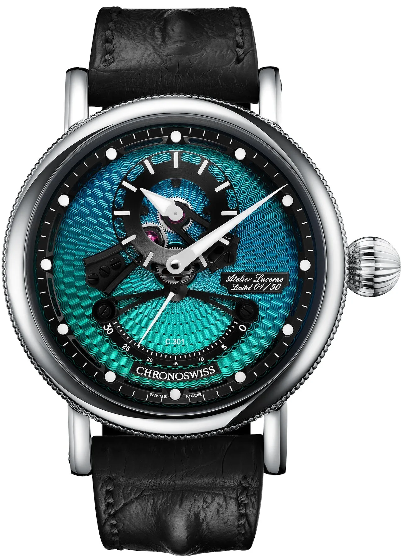 Chronoswiss Watch Open Gear ReSec Paraiba Limited Edition D
