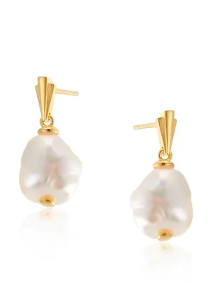 Coco pearl drop earrings