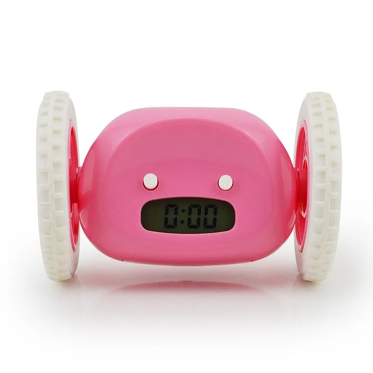 Creative Running Digital Led Alarm Clock, Lazy Alarm Clock, Running Silent Clock, Alarm Clock, Creative Gift