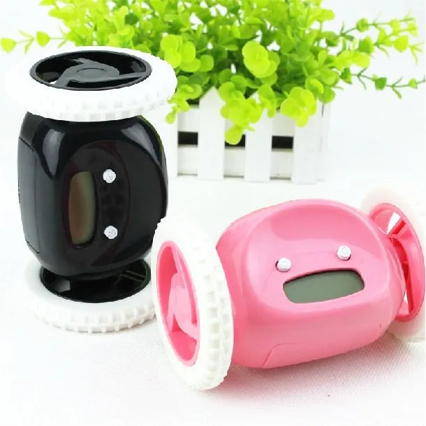 Creative Running Digital Led Alarm Clock, Lazy Alarm Clock, Running Silent Clock, Alarm Clock, Creative Gift