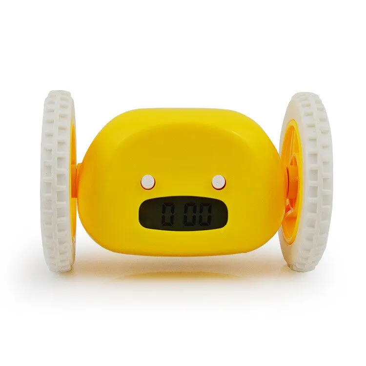 Creative Running Digital Led Alarm Clock, Lazy Alarm Clock, Running Silent Clock, Alarm Clock, Creative Gift