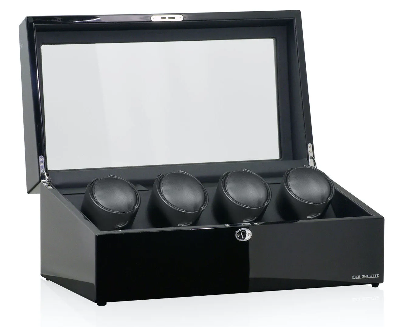 DH Watch Winder Munchen 4 Lcd Black/Black