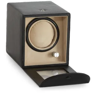 Diplomat Black Leather Single Watch Winder