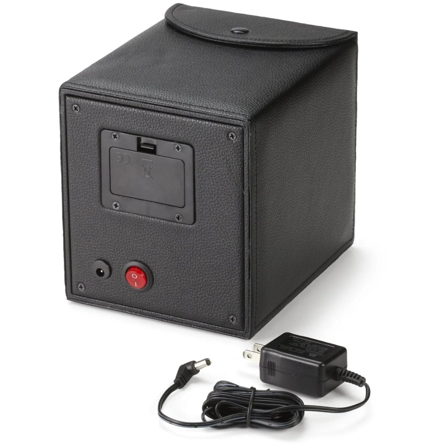 Diplomat Black Leather Single Watch Winder