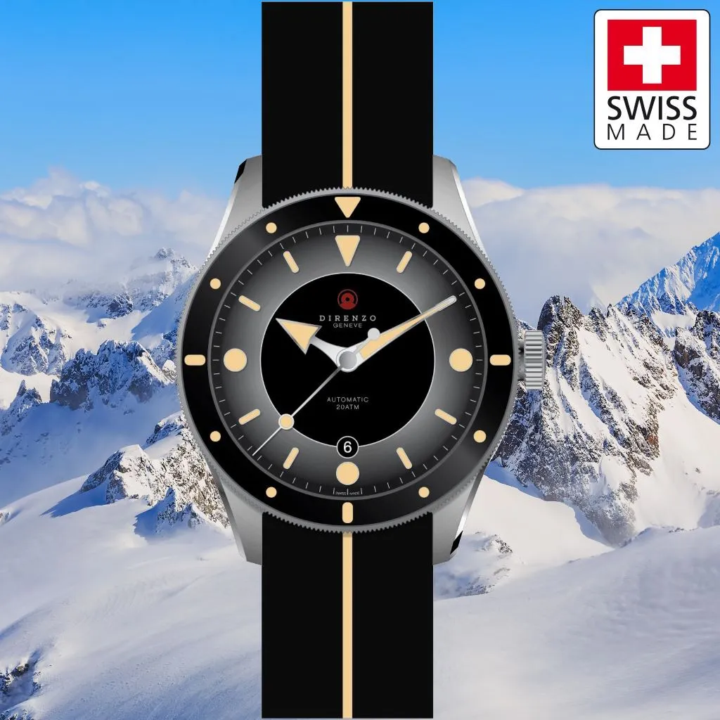 Direnzo DRZ03 Eclipse (Grey-Black) - Swiss&nbsp;Made Limited&nbsp;Edition