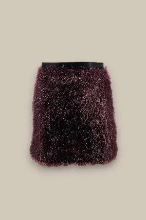 Disco Frill Mini Skirt - Red Disco Frill Mini Skirt - Red