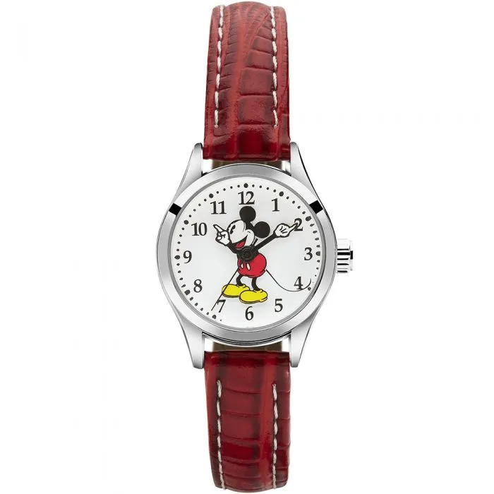 Disney Petitte Mickey TA56722 Croco Red 25mm
