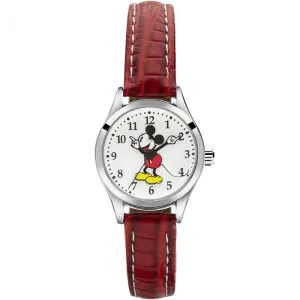 Disney Petitte Mickey TA56722 Croco Red 25mm
