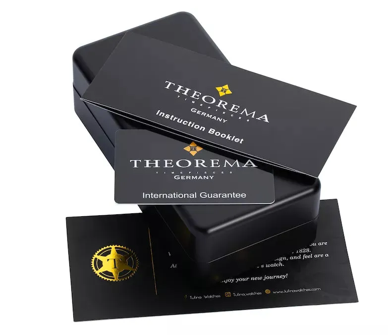 Dual-time automatic Ibiza - GM-128-4 |Gold| by Theorema, Germany
