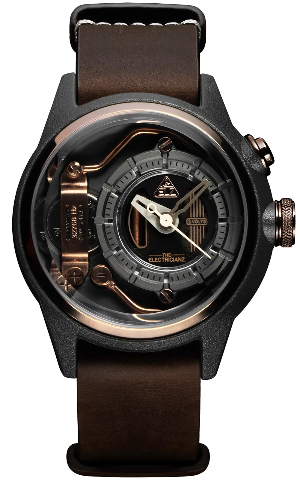 Electricianz Nylon Mokaz 42mm Leather
