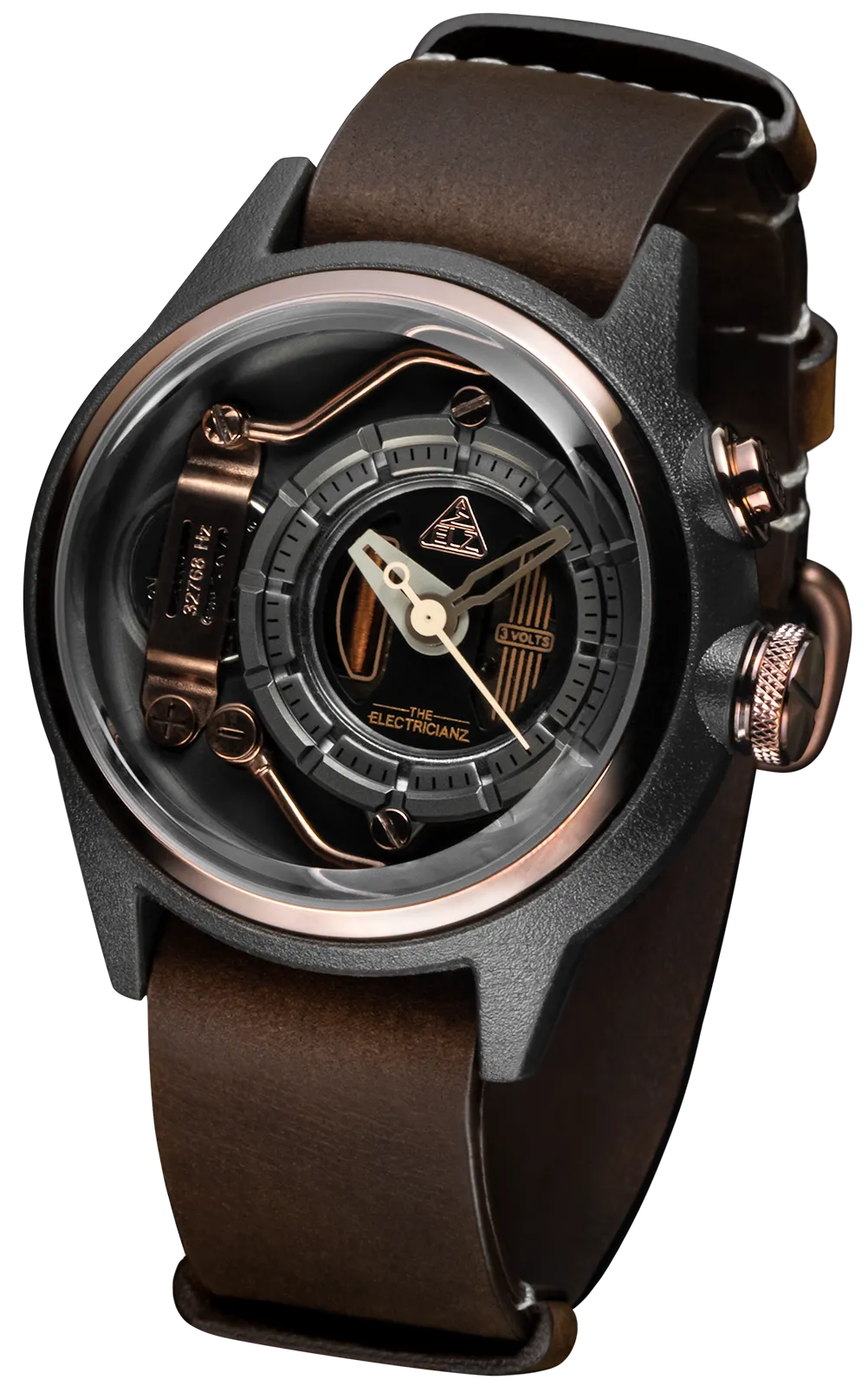 Electricianz Nylon Mokaz 42mm Leather