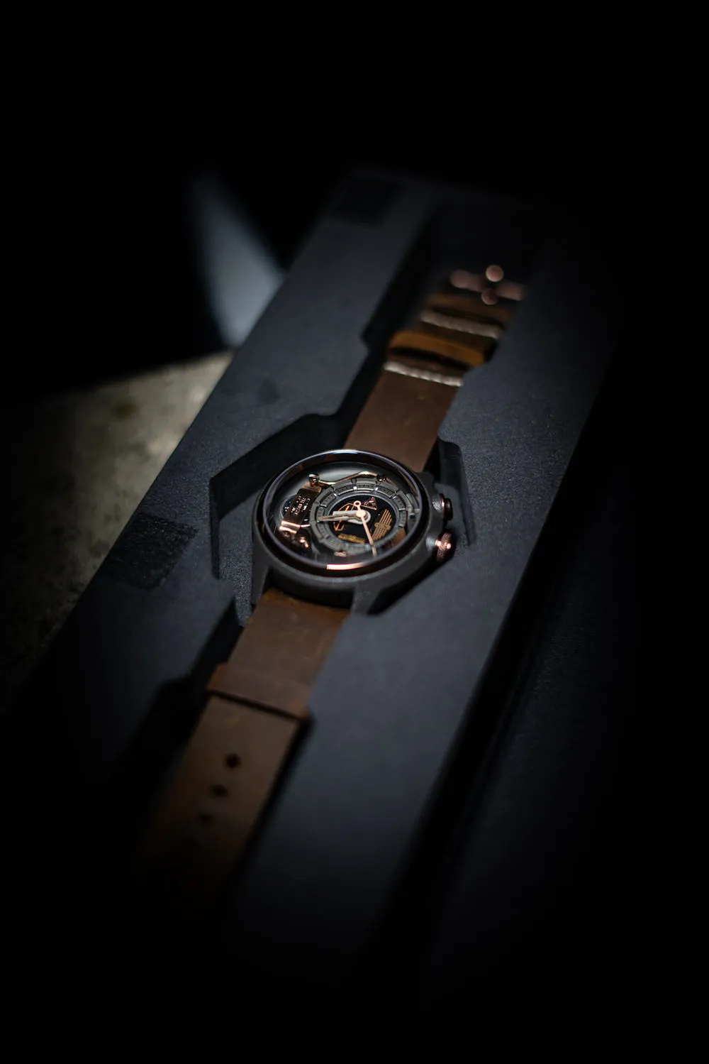 Electricianz Nylon Mokaz 42mm Leather