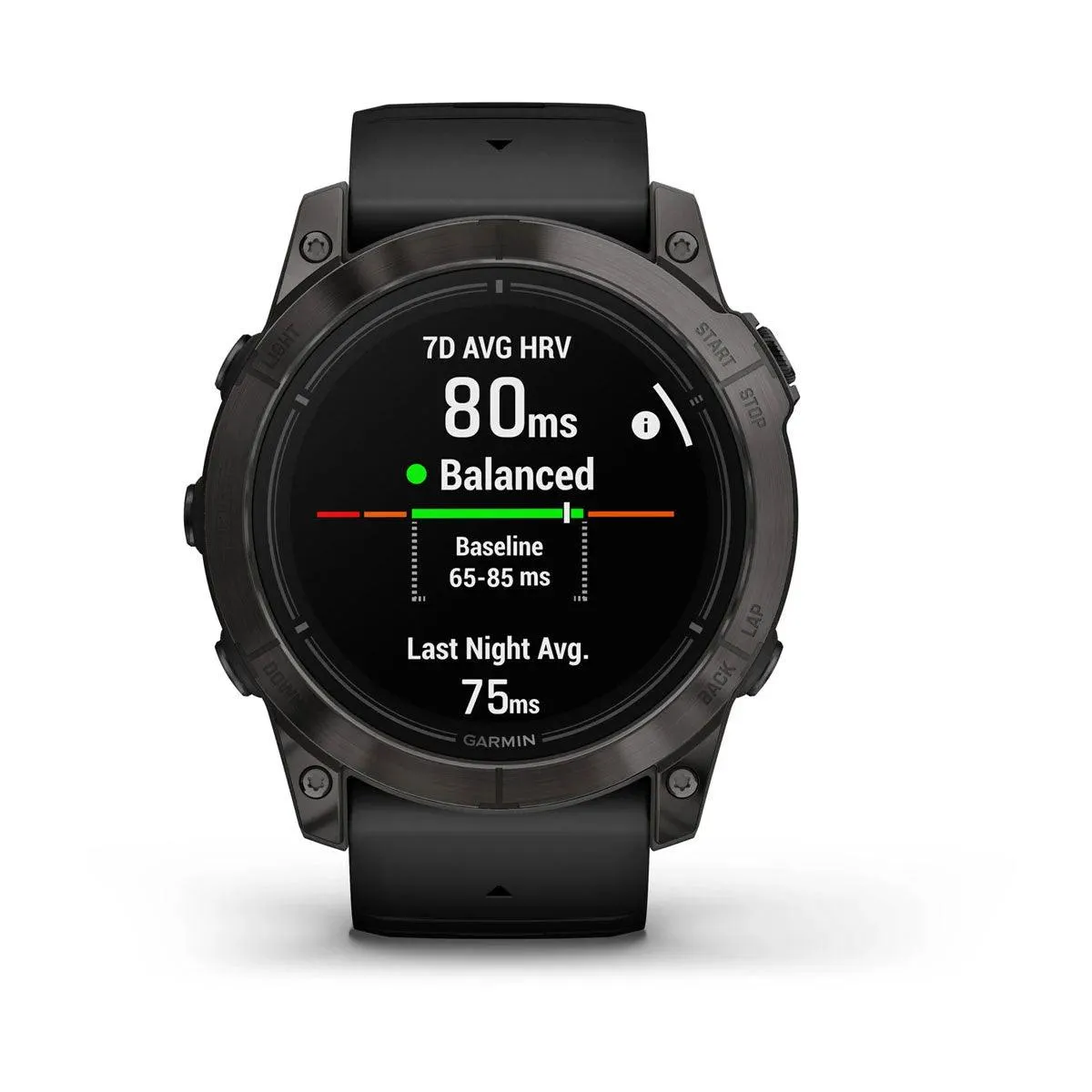 epix™ Pro (Gen 2) – Sapphire Edition | 51 mm - Carbon Gray DLC Titanium with Black Band - 010-02804-02